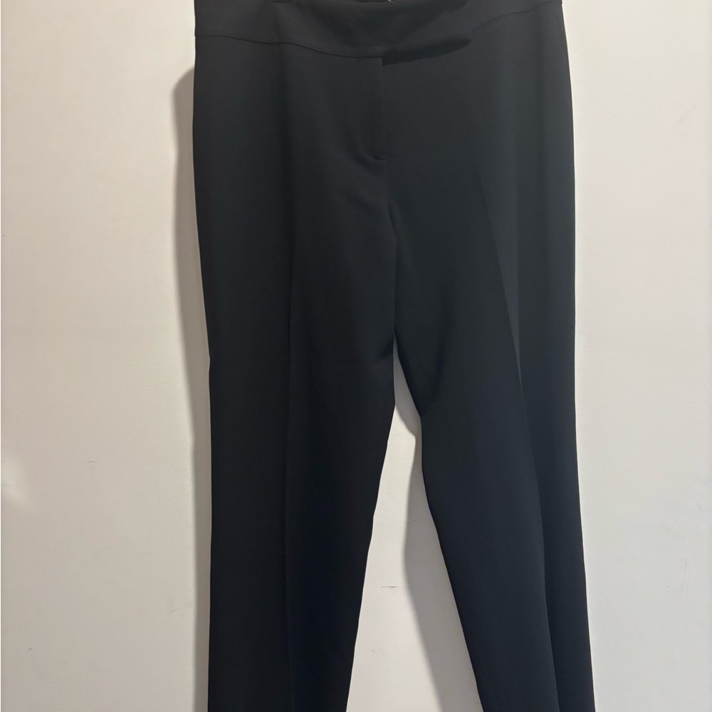 Ann Taylor Elegant Black Straight Leg Pants